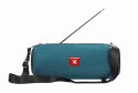 GEMBIRD PRZENOŚNY GŁOŚNIK BLUETOOTH SPK-BT-17-G FM-RADIO, WBUDOWANY MIKROFON, KOLOR ZIELONY, USB, AUX, MICROSD