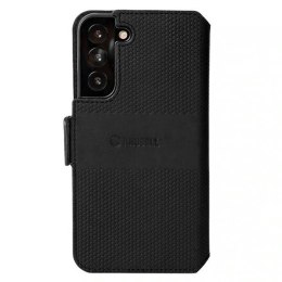 Krusell Samsung S22+ Leather PhoneWallet czarny/black 62471