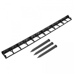 OBRZEŻE OGRODOWE TRAWNIKOWE BORDER 58MM 50M + 150 KOTEW