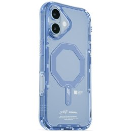 Etui Skinarma Saido do iPhone 17 Magnetic Charging niebieski