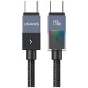 Kabel USAMS SJ777 PD 240W USB-C/USB-C 1.2m tarnish