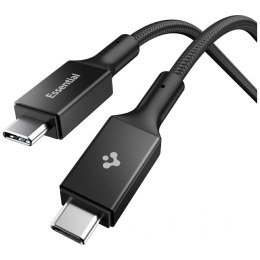 Kabel Spigen EB10010CC Essential USB-C 100W 1m czarny
