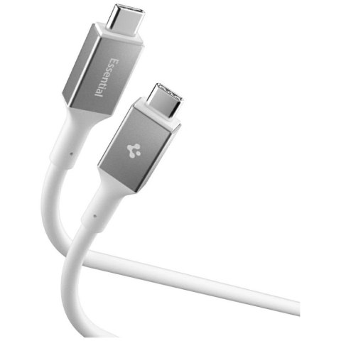Kabel Spigen EB10020CC Essential USB-C 100W 2m biały