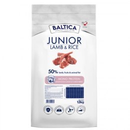 BALTICA NUTRACEUTIC Hypoallergenic Junior Lamb & Rice L / XL 12kg