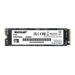 Dysk SSD PATRIOT P320P1TBM28 (M.2″ /1TB )