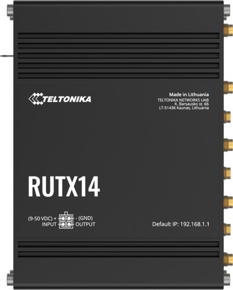 Teltonika RUTX14 router przemysłowy 4G / LTE (RUTX14000000)