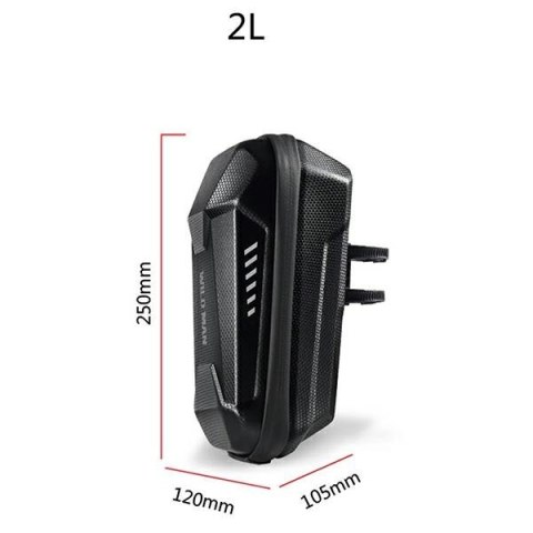 Etui/uchwyt na hulajnogę WILDMAN ES8X sakwa na ramę czarna/black