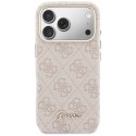 Etui Guess 4G Script MagSafe do iPhone 17 Pro Max różowy
