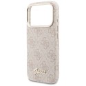 Etui Guess 4G Script MagSafe do iPhone 17 Pro Max różowy