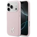 Etui Karl Lagerfeld Karl Head Logo MagSafe do iPhone 17 Pro różowy