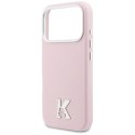 Etui Karl Lagerfeld Karl Head Logo MagSafe do iPhone 17 Pro różowy