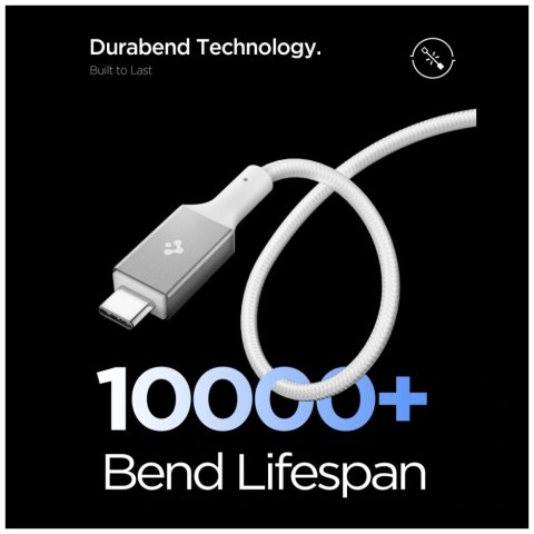 Kabel Spigen EB10015CC Essential USB-C 100W 1.5m biały