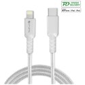 Ładowarka sieciowa 4smarts VoltPlug 20W PD USB-C z kable USB-C do Lightning biały