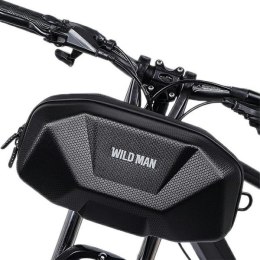 Torba na ramę roweru WILDMAN X9 uchwyt rowerowy czarna/black