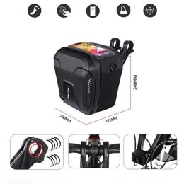 Torba na ramę roweru WILDMAN GS9 uchwyt rowerowy czarna/black