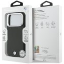 Etui BMW M Sign Metal Logo MagSafe do iPhone 17 Pro czarny