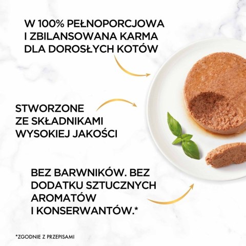 PURINA GOURMET GOLD Mus Mix smaków 48x85g