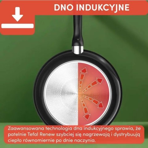 Patelnia ceramiczna 28cm Tefal RENEWAL