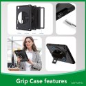 Pancerne etui z uchwytem 4smarts Rugged Case Grip do Apple iPad 11"
(A16, 2025) / iPad 10.9" (10.Gen.)