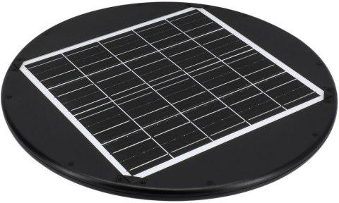 SOLARNA OPRAWA PARKOWA LED SOLUM 20W 2200LM 3000-4000K IP65 CZARNA