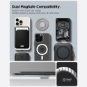 Uchwyt na telefon Spigen Dual Pop MagSafe Phone Holder Slim szary marmur