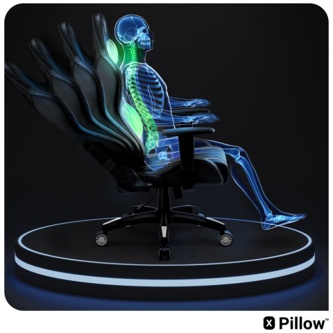 Fotel gamingowy Diablo Chairs X-One 2.0 Normal Size czarno-biały