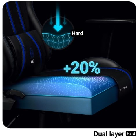 Fotel gamingowy Diablo Chairs X-One 2.0 Normal Size czarno-niebieski