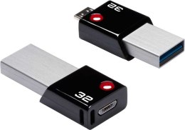 Pendrive EMTEC Mobile GO OTG T200 32 GB USB 3.0 (32 GB /USB 3.0 /Czarny )