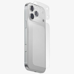 Ochrona modułu aparatu i tylnego panelu UNIQ Optix Aeroshield+ Camera Module Protector do iPhone 17 Pro Max przezroczysty