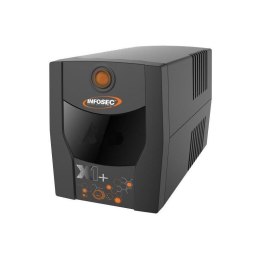 Zasilacz awaryjny UPS Infosec X1+ 500, 500VA, 300W, 2x FR/Schuko