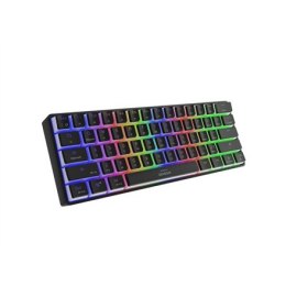 Genesis | THOR 660 RGB | Gaming keyboard | RGB LED light | US | Black | Wireless/Wired | 1.5 m | Gateron Red Switch | Wireless c