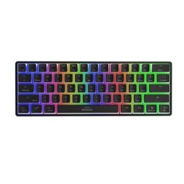 Genesis | THOR 660 RGB | Gaming keyboard | RGB LED light | US | Black | Wireless/Wired | 1.5 m | Gateron Red Switch | Wireless c