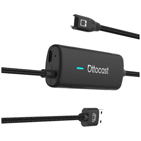 Adapter samochodowy Ottocast CA450-T Mirror Touch CarPlay czarny