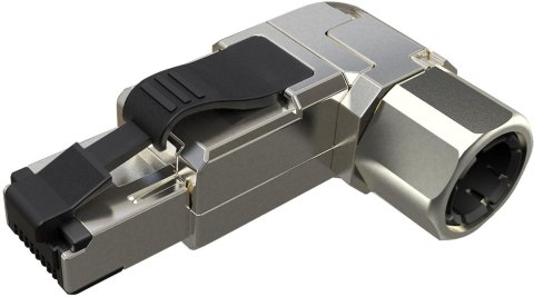 WTYK MODULARNY KONEKTOR PRZEMYSŁOWY SAMOZACISKOWY SOLARIX RJ45 CAT.6A STP 8P8C