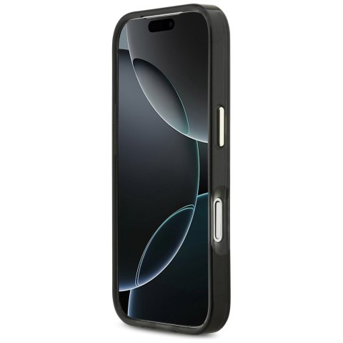 Etui Guess IML Script Metal MagSafe do iPhone 17 Pro tortoise