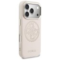 Etui Guess Perforated 4G MagSafe do iPhone 17 Pro różowy