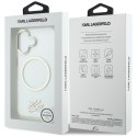 Etui Karl Lagerfeld IML KL Script Logo MagSafe do iPhone 17 przezroczysty