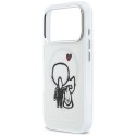 Etui Karl Lagerfeld Karl & Choupette Back MagSafe do iPhone 17 Pro przezroczysty