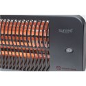 SUNRED | Heater | LUG-2000W, Lugo Quartz Wall | Infrared | 2000 W | Number of power levels | Suitable for rooms up to m² | Grey