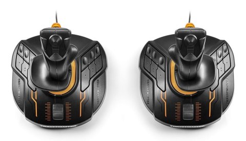 Thrustmaster T.16000M FCS SPACE SIM DUO Czarny, Pomarańczowy USB Joystick Analogowa/Cyfrowa PC