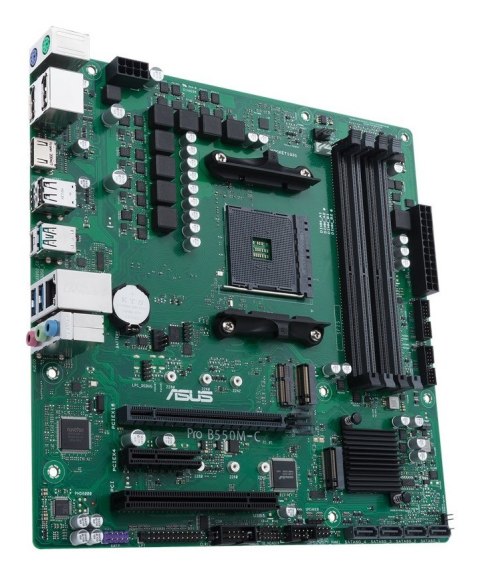 Płyta główna ASUS PRO B550M-C/CSM AMD B550 Socket AM4 micro ATX