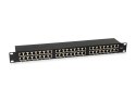 Wyposaż 19-calowy panel krosowy 48xRJ45 Cat6 FTP 1U 250MHz RAL9005