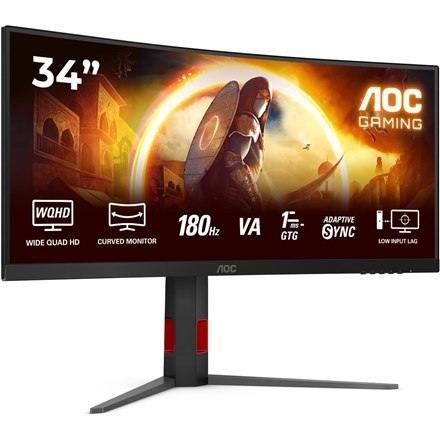 MONITOR AOC LED 34" CU34G4 180Hz