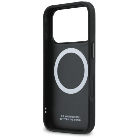 Etui BMW M Shape Logo MagSafe do iPhone 17 Pro szary