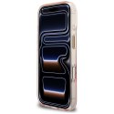 Etui Guess IML Script Metal MagSafe do iPhone 17 Pro Max różowy