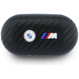 Słuchawki Bluetooth TWS BMW Carbon Metal Logo ENC czarny
