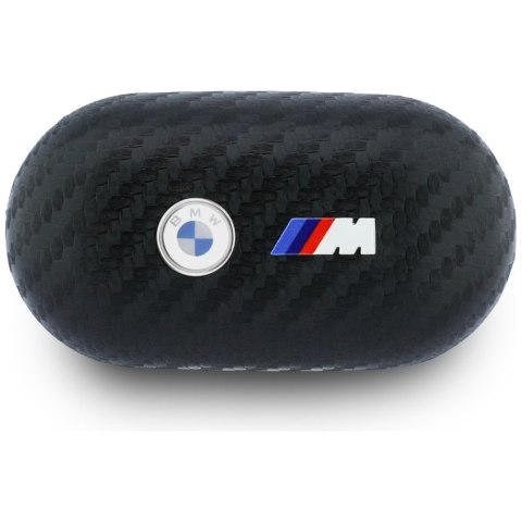 Słuchawki Bluetooth TWS BMW Carbon Metal Logo ENC czarny