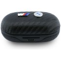 Słuchawki Bluetooth TWS BMW Carbon Metal Logo ENC czarny