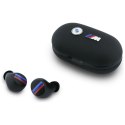 Słuchawki Bluetooth TWS BMW M Metal Logo ENC czarny