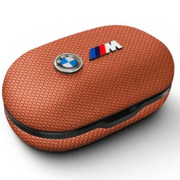 Słuchawki Bluetooth TWS BMW M Metal Logo ENC pomarańczowy